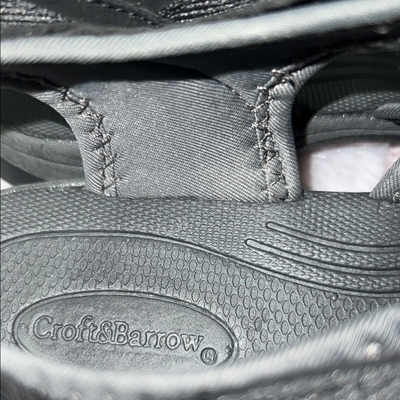 Croft &‎ Barrow Black Women’s Closed-Toe Sandals for Active Wear - Picture 9 of 16